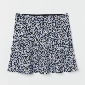 A-Line H&M Floral Skirt